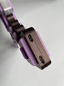 Full-size pixel 8-bit light up netherite sword