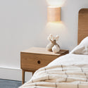 UL-listed CSA approved 2 wall sconces set in birch
