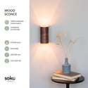 2 wall mounted light fixtures