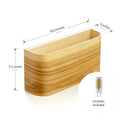 LED wall lamp from curved cherry veneer
