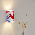 Painted wall sconce