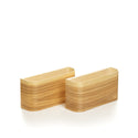 2 ash wall sconces set