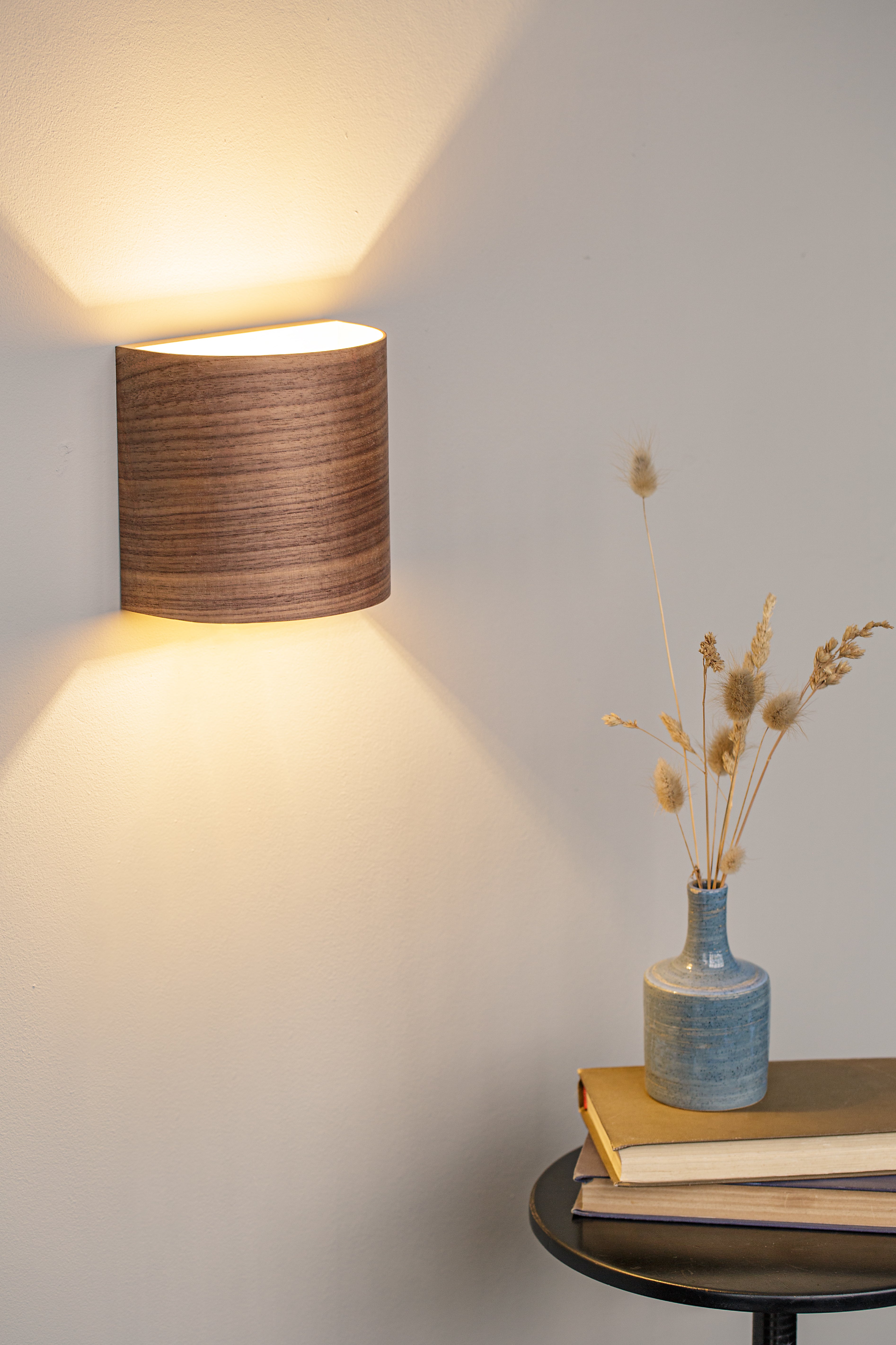 Accumulator sconce pair close-up