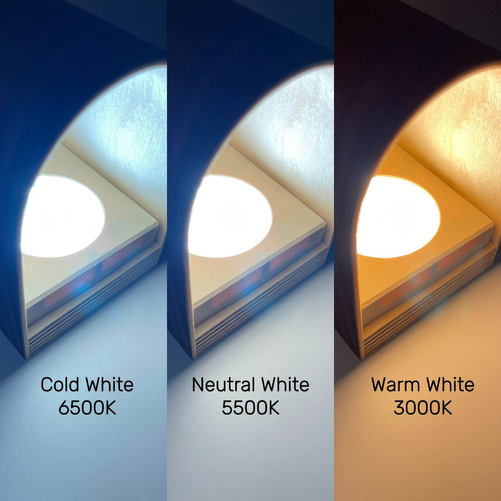 Rechargeable ash sconce pair detail