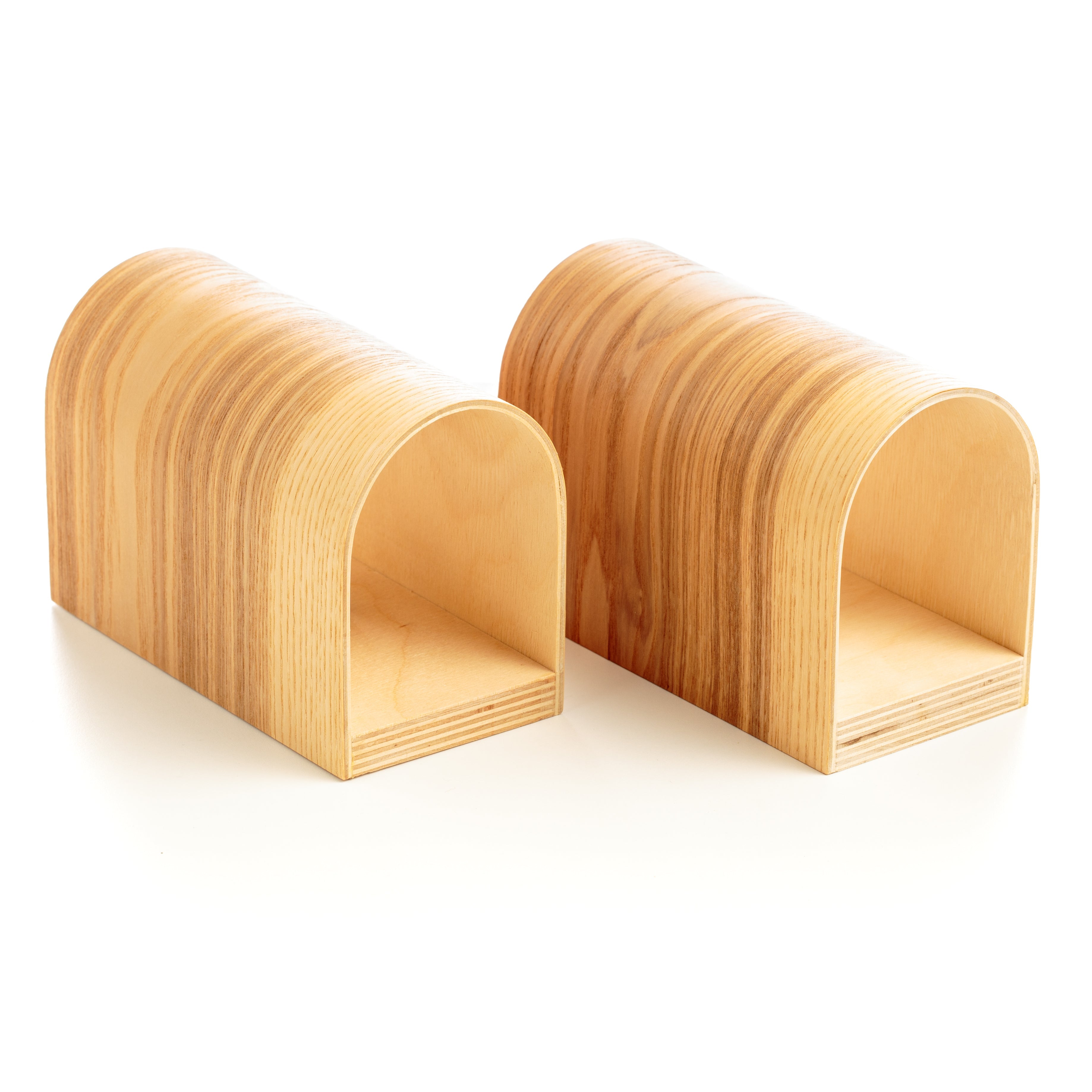 Set of 2 ash sconces, alternate view