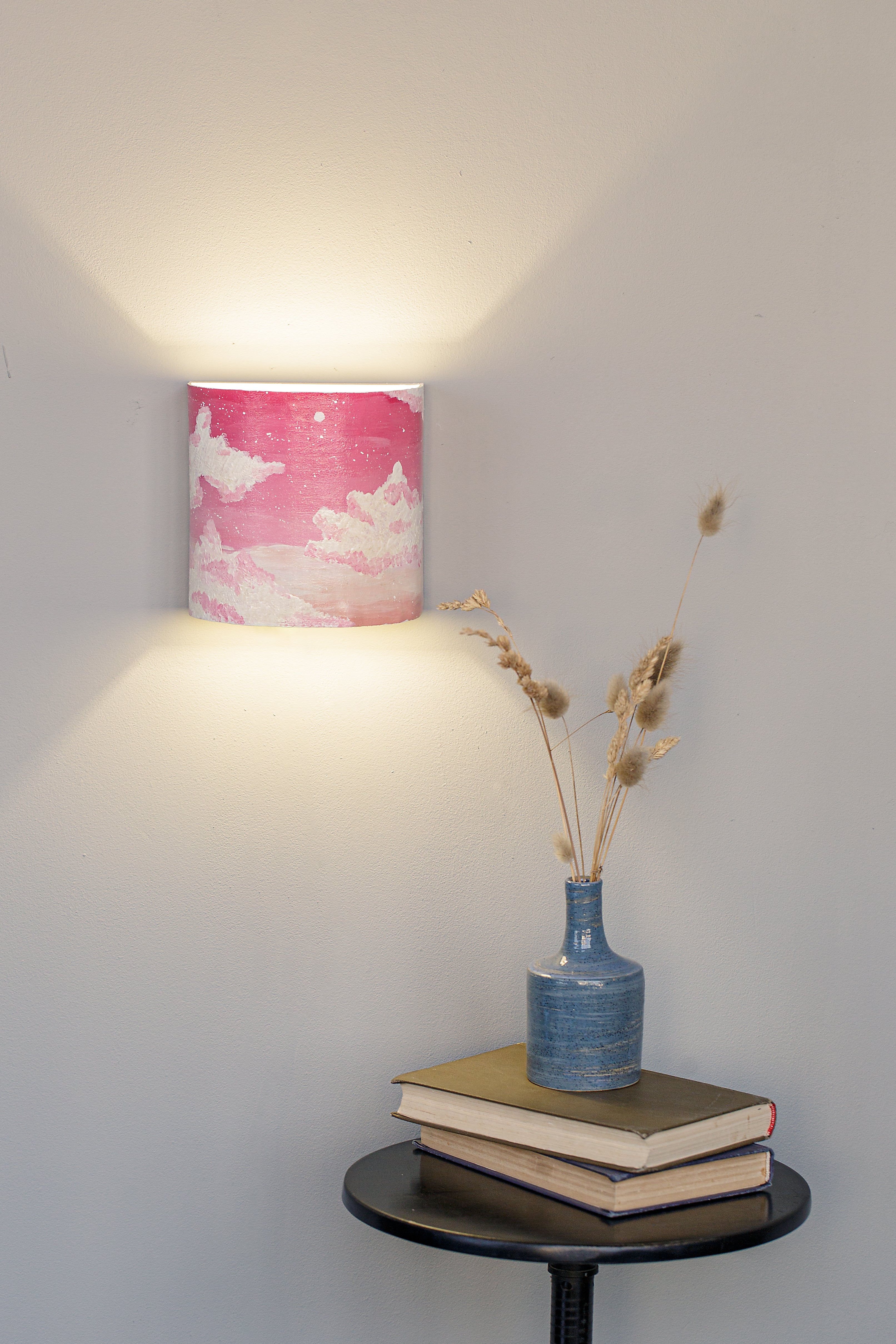 Nursery wall light, side view