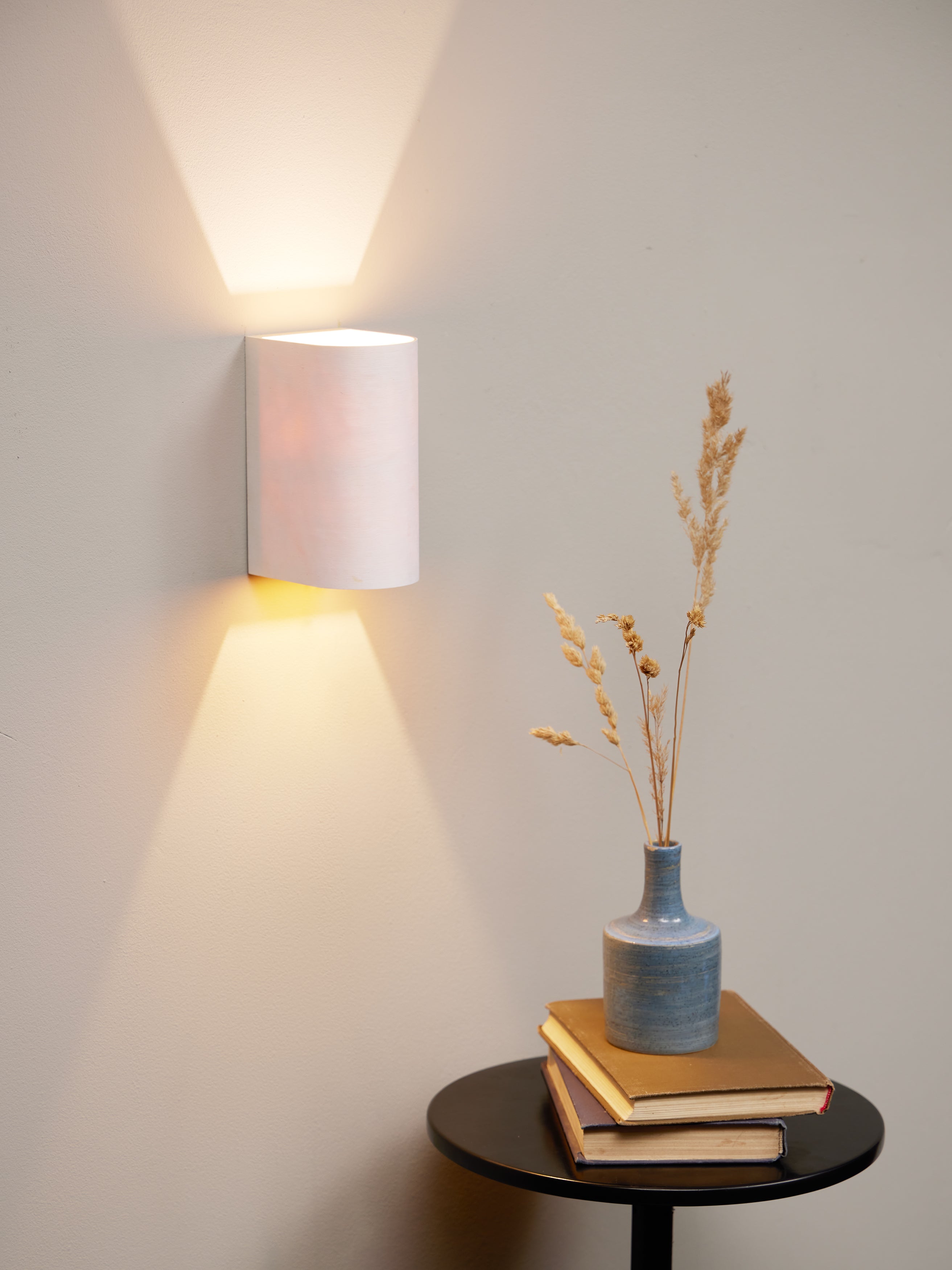 Sycamore hallway sconce pair, side view
