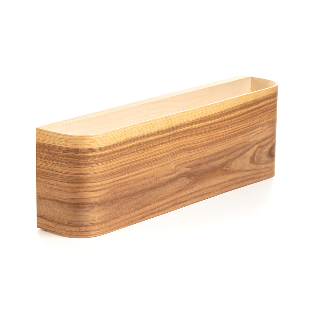 Ash 3-light wall sconces lit