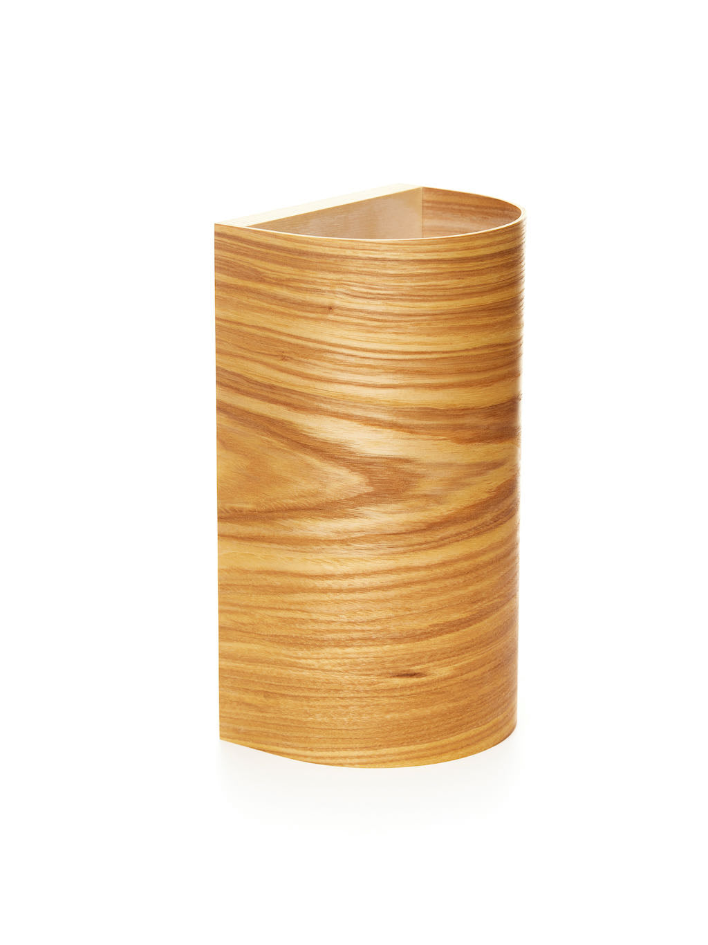 Large ash wall sconce, alternate view