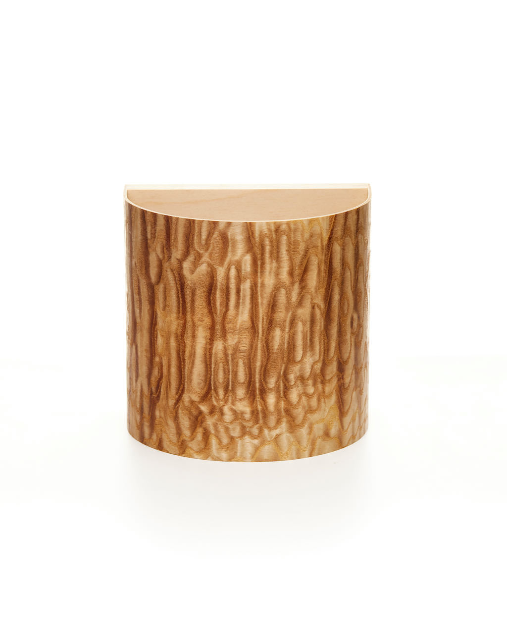Japanese ash Japandi wall sconce detail