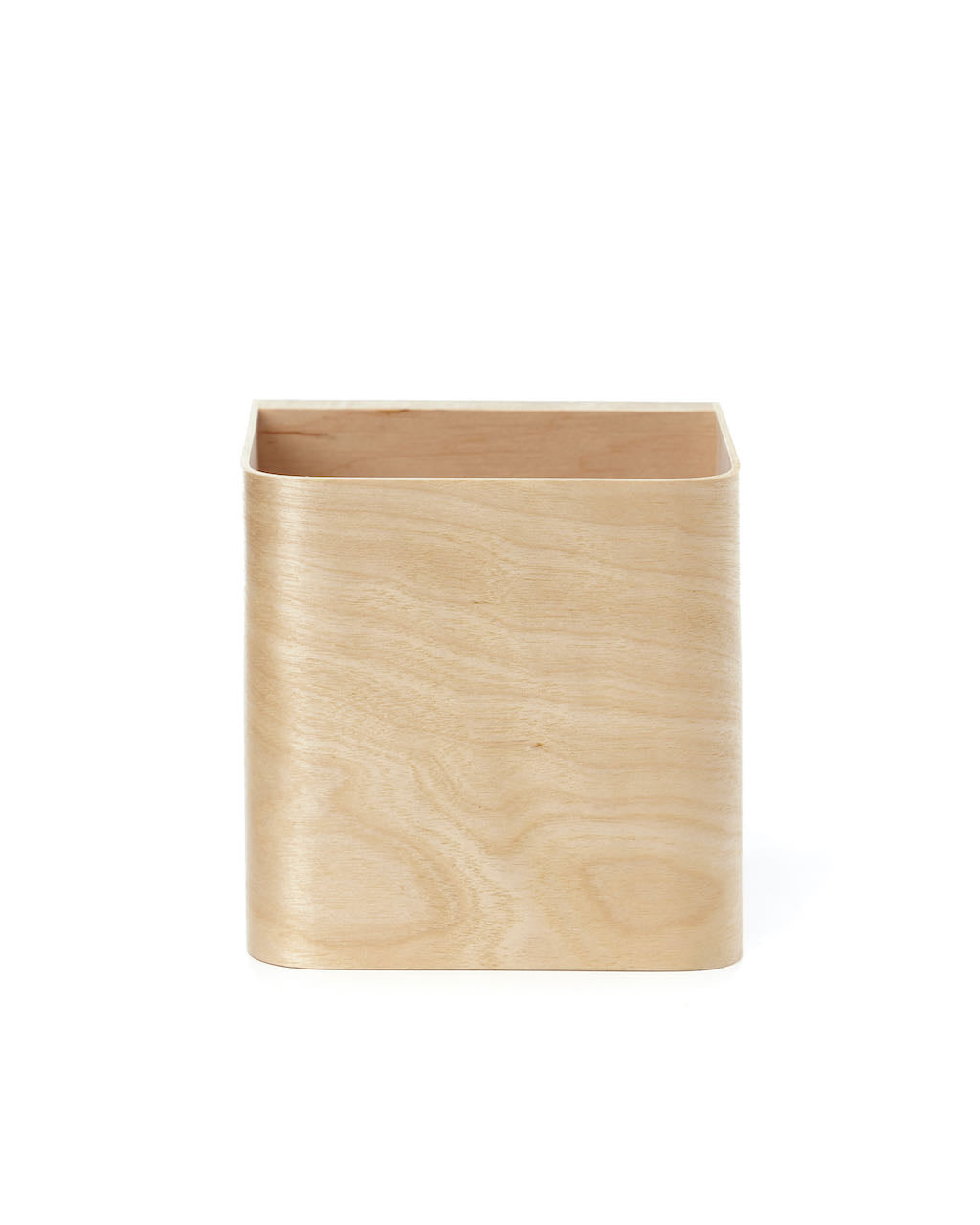 Birch bedside lamp pair close-up