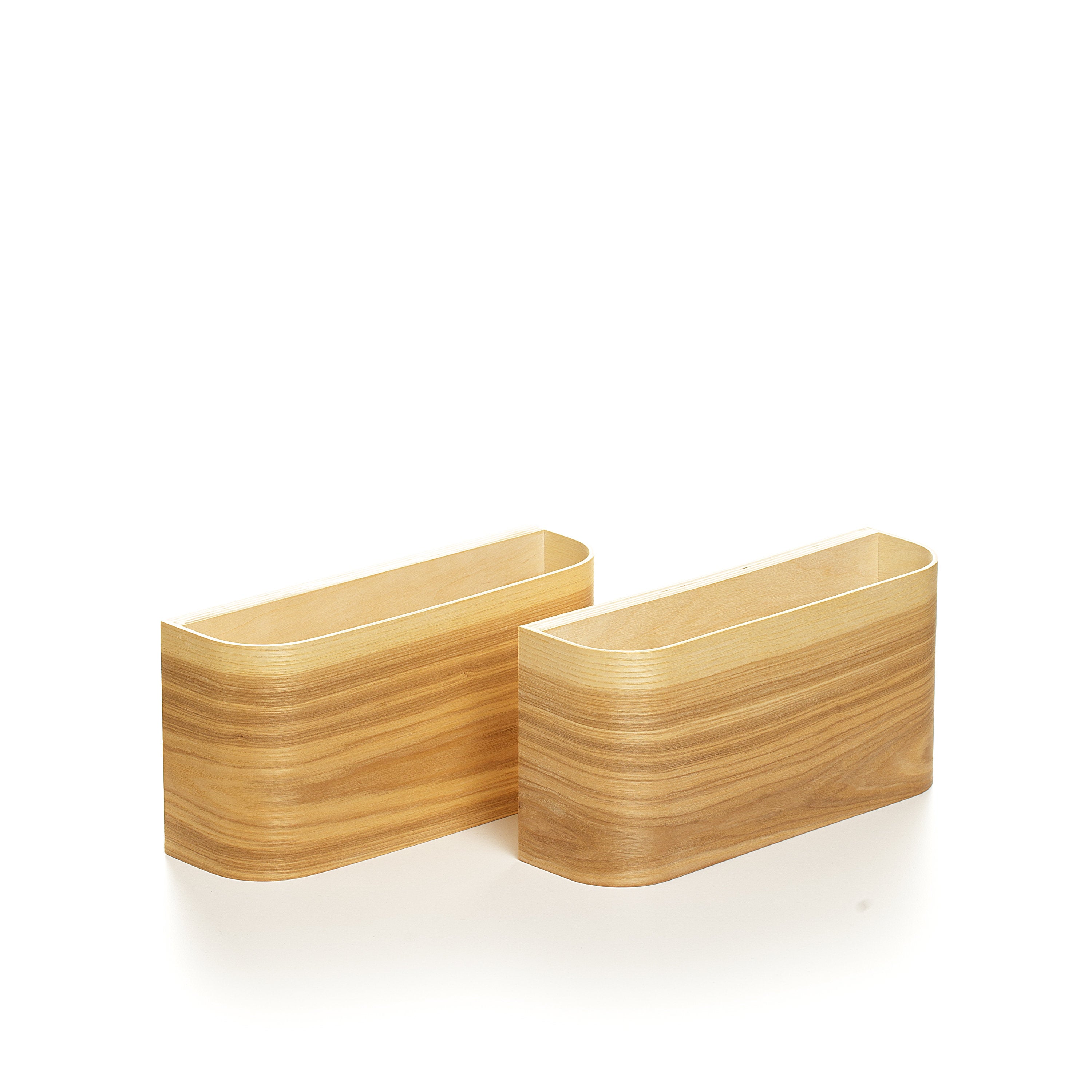 Ash sconce pair detail